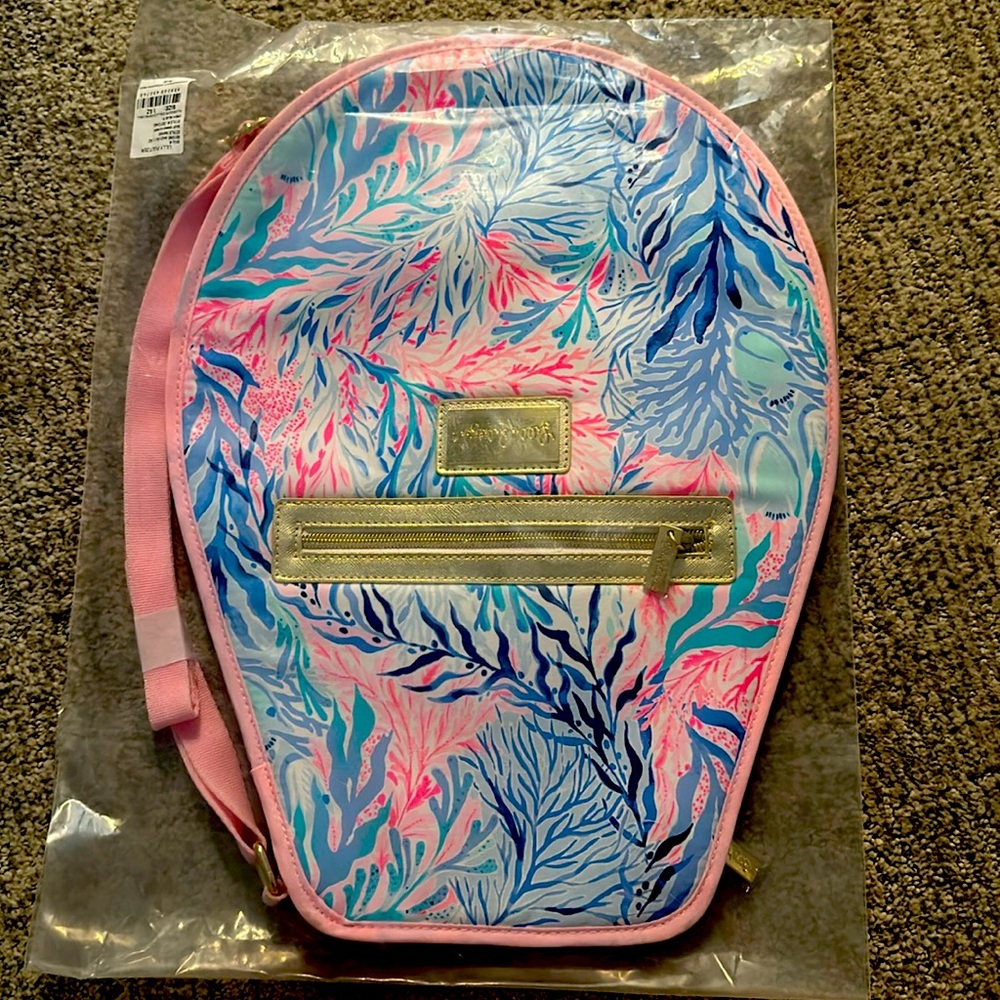 NWT Lilly Pulitzer Tennis Racquet Cover